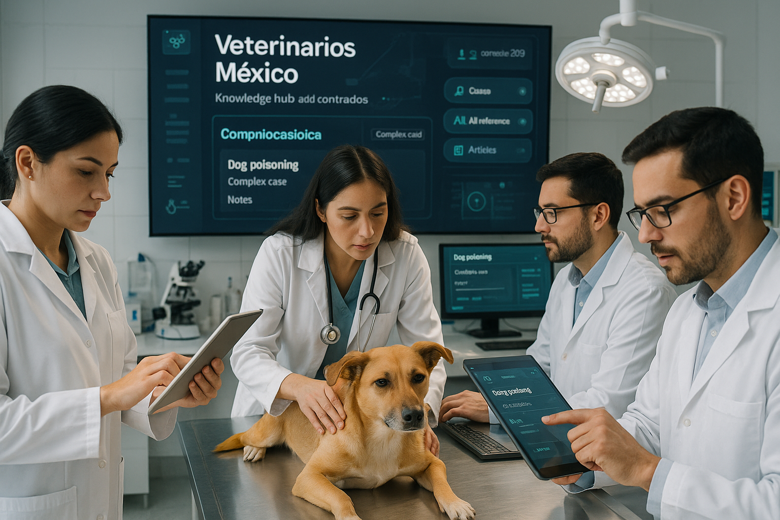 A clinic in Mexico City solved a rare dog poisoning case. Through the platform, they documented every step and uploaded it to the Veterinarios México knowledge hub, powered by AI.
The case became a shared learning module for over 300 professionals, contributing to ongoing veterinary education and AI-enhanced case referencing.
