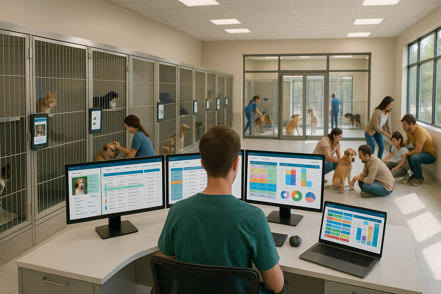 A large animal shelter housing 600+ animals used the platform to fully digitize medical records, automate follow-ups, and manage volunteer schedules.
One person now manages what previously required a team of four, and adoptions increased due to better coordination and data visibility.