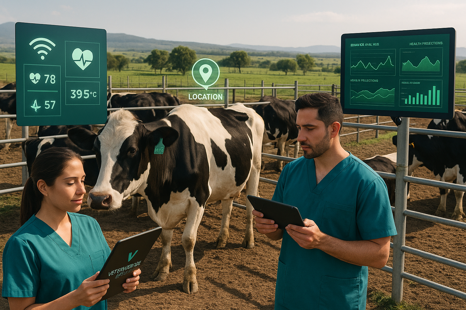 A livestock company managing over 3 million animals implemented IoT sensors connected to the Veterinarios México platform. They can now:

    Track behavioral anomalies through geolocation

    Detect outbreaks before they spread

    Predict illnesses using AI-based pattern recognition

Result: 70% reduction in losses from undetected diseases.