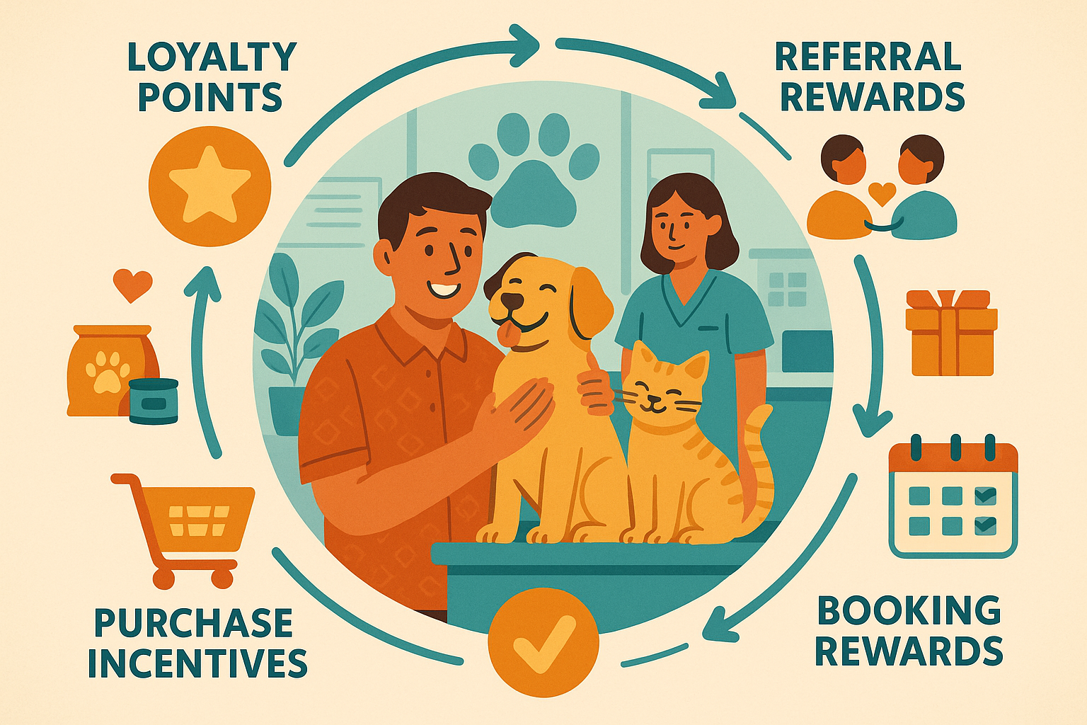 A loyalty and referral program designed to reward users for booking with partner clinics, encouraging referrals from friends, and incentivizing purchases through the platform. This program aims to increase user engagement, foster repeat business and loyalty, and boost brand awareness and visibility.