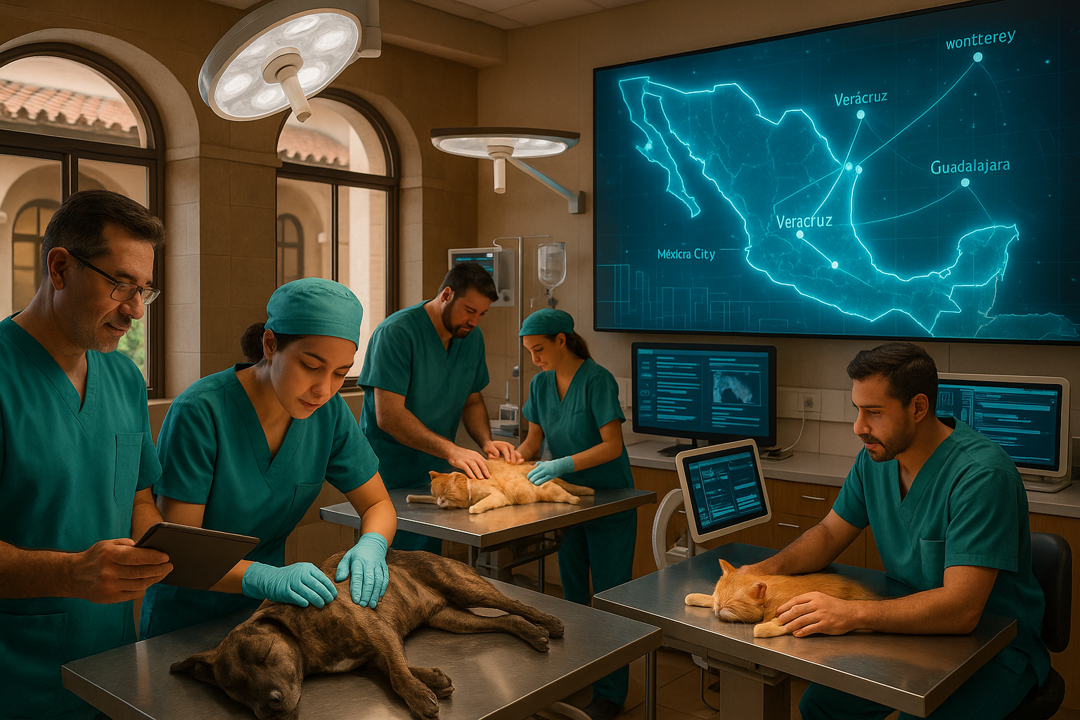 A shelter in Veracruz coordinated 15 complex medical interventions with volunteer specialists from other cities using Veterinarios México’s collaborative logistics system.
Advanced routing algorithms and shared digital records enabled cross-city support, reducing operational costs by 60%.