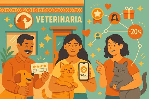 Boost user loyalty and drive repeat business with our comprehensive Loyalty & Referral Program. By partnering with clinics like Veterinarios Mexico, you can incentivize bookings, referrals, and purchases through our platform, fostering engagement and brand visibility.