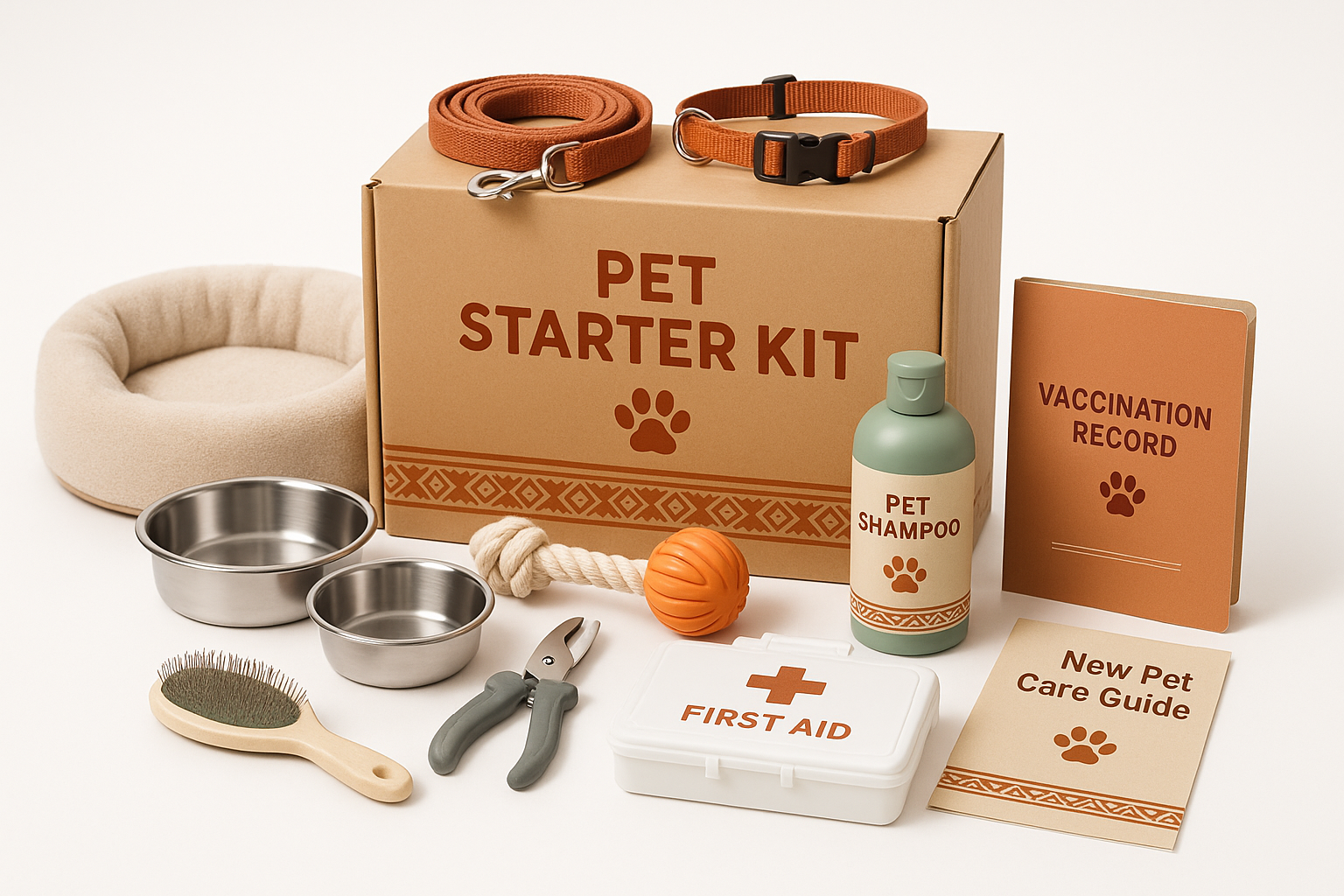 Get everything you need to care for your new pet in one convenient starter kit. Our vet-recommended products are designed to help you navigate the world of pet care with confidence. From essential supplies to expert advice, our kit has everything you need to ensure a happy and healthy relationship with your new companion.